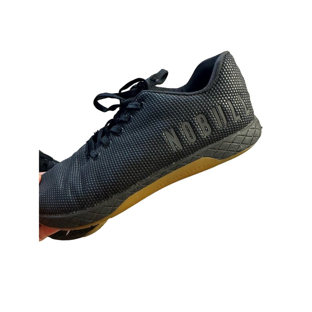 NOBULL‎ Project Black Gum Outwork Trainer Shoes Men's 8 Women’s 9.5 Crossfit Gym